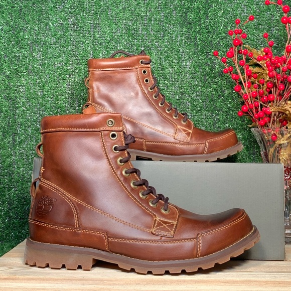 NEW TIMBERLAND MEN'S EARTHKEEPERS LEATHER 6IN BOOT - Picture 4 of 8